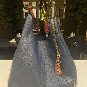 The Celtic Bag Co Blue Leather Women's Bag